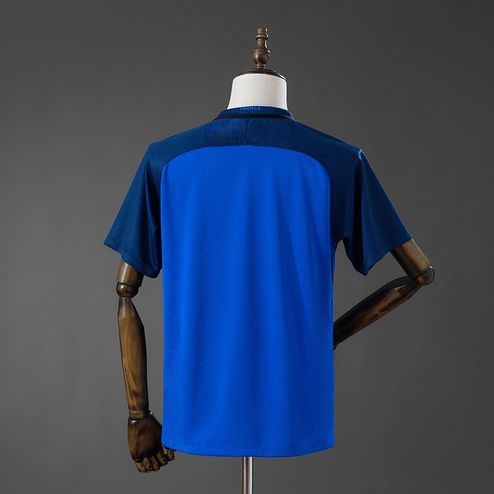 Retro France Home Jersey 2016 Football Kit Soccer Shirt