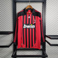 AC Milan Jersey Home kit 07/08 Long Sleeves  retro Football kit