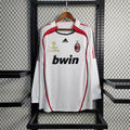 AC Milan Jersey Away Kit 2006 2007 Retro Long Sleeves
