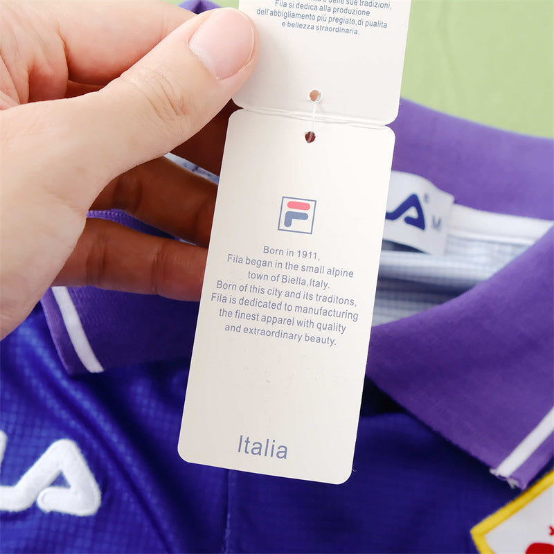 ACF Fiorentina Jersey Home kit 1998 Retro Football Team Soccer Shirt