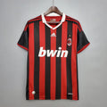 AC Milan Retro Jersey 2009/10 Home Football Jersey Soccer Shirt