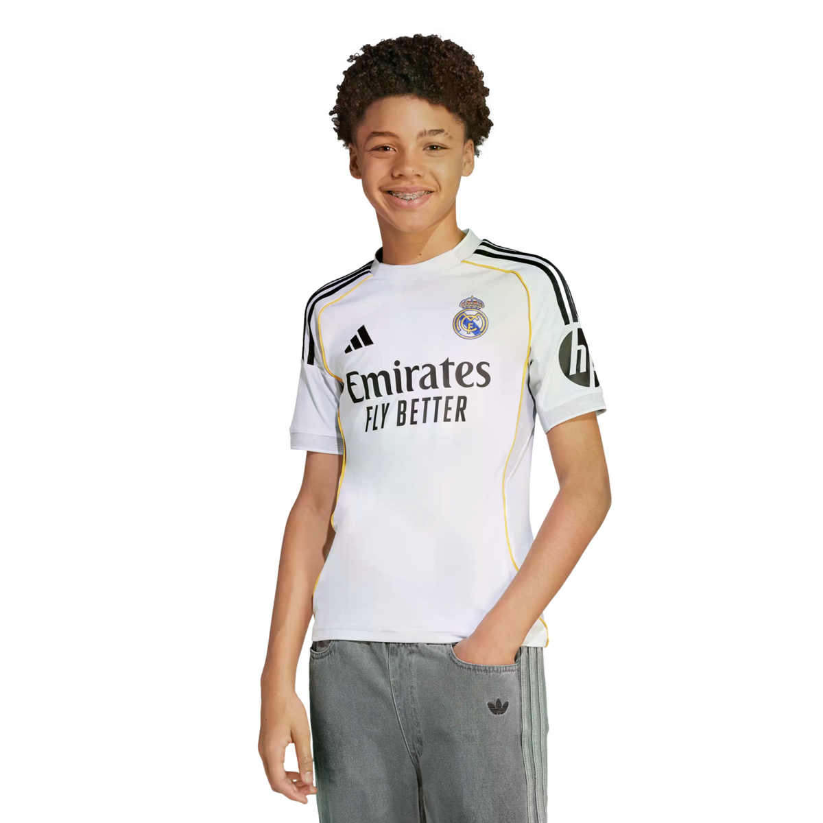 Adidas Real Madrid 25/26 Youth Home Jersey