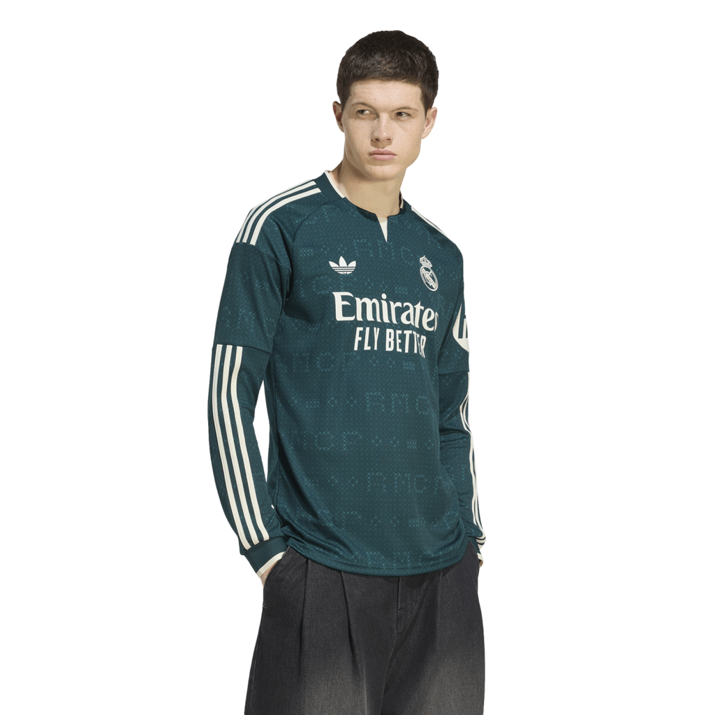 Adidas Real Madrid 26/27 Long Sleeve Away Jersey