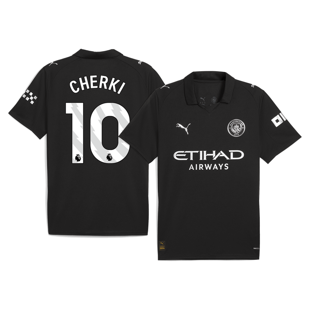 CHERKI #10 Mens Manchester City Away Jersey 2025/26