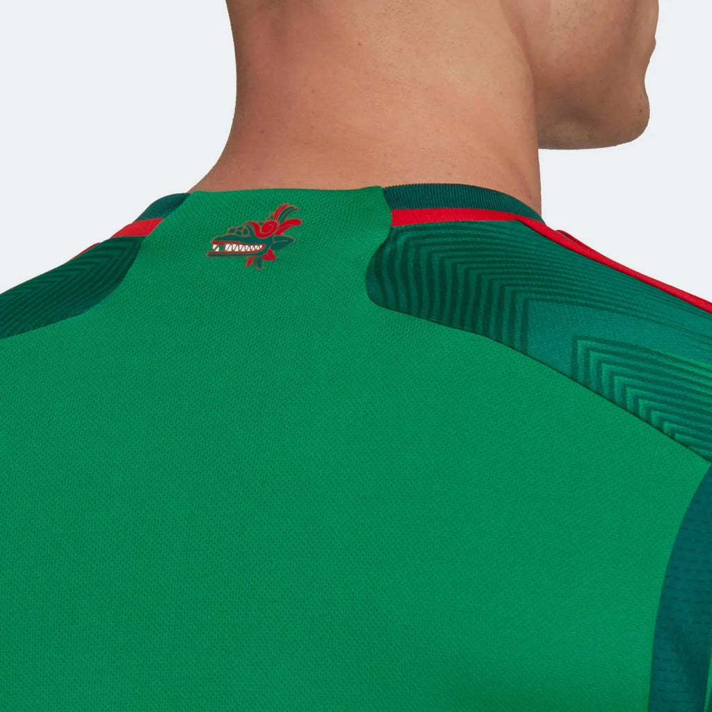 adidas 2022-23 Mexico Home Jersey - Green-Red