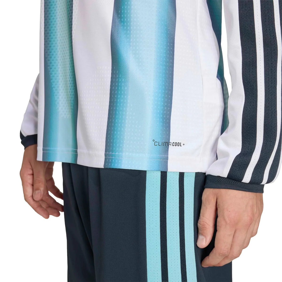 adidas 2026 Argentina Men's Authentic Home Long-Sleeve Soccer Jersey