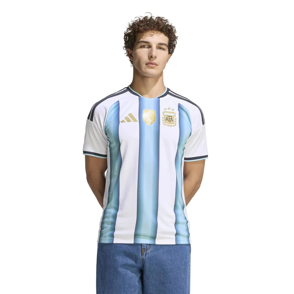 adidas 2026 Argentina Men's Stadium Home Soccer Jersey