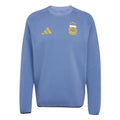 adidas 2026 Argentina Men's Tiro Travel Crewneck Sweatshirt
