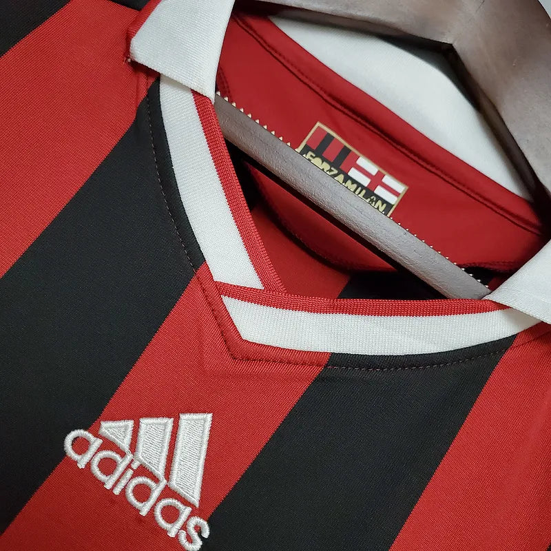 AC Milan Retro Jersey 2009/10 Home Football Jersey Soccer Shirt